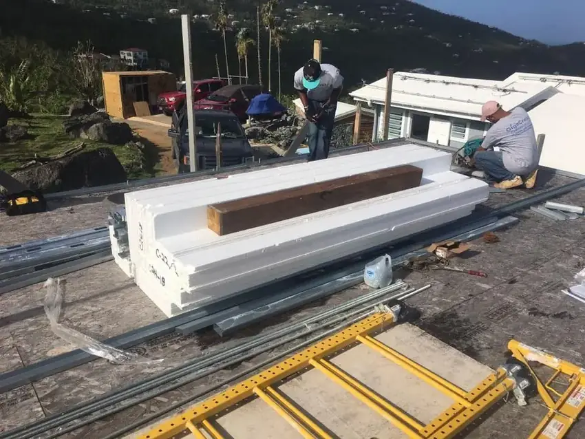 Hull Bay GigaHouse hurricane-rated build site