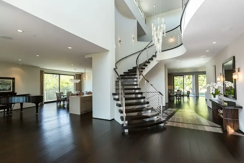PlasterMax durable plaster finish in the Wang house living room