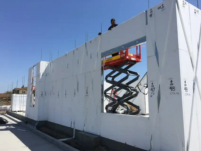 StuccoMax one-coat stucco exterior on commercial building